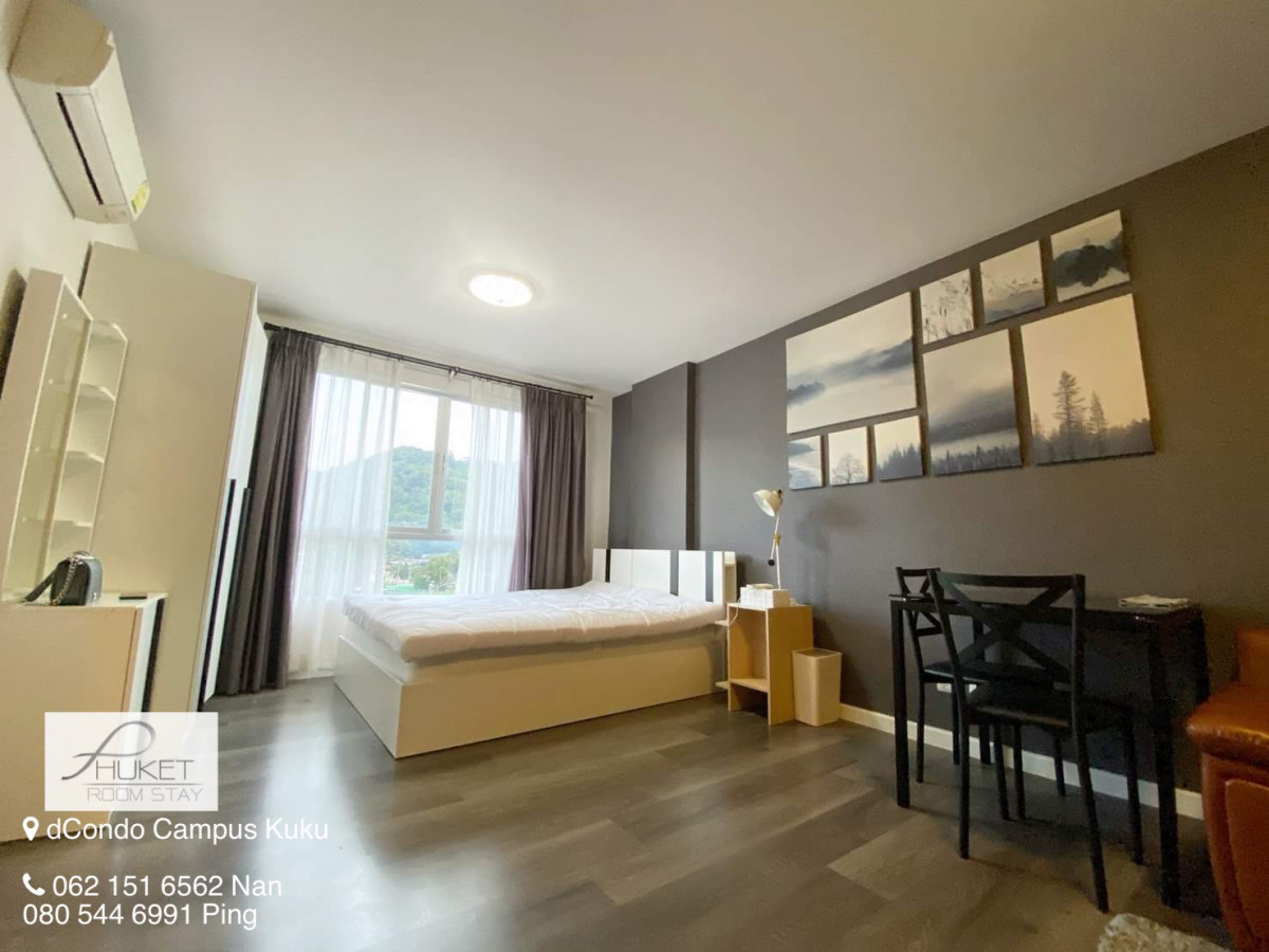 ขาย ดีคอนโดแคมปัส รีสอร์ท กู้กู ห้องสวยมาก ตกแต่งตามภาพ วิวสระชั้น7