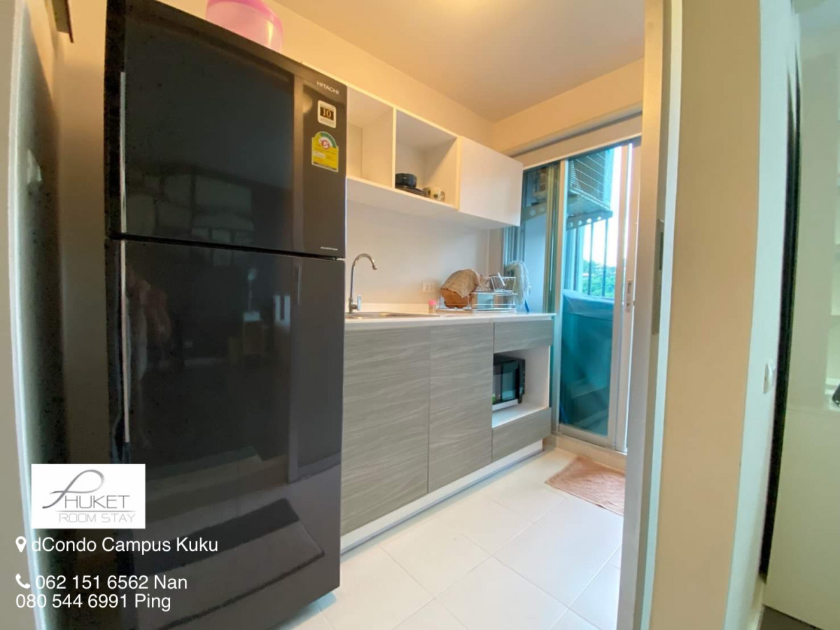 ขาย ดีคอนโดแคมปัส รีสอร์ท กู้กู ห้องสวยมาก ตกแต่งตามภาพ วิวสระชั้น7