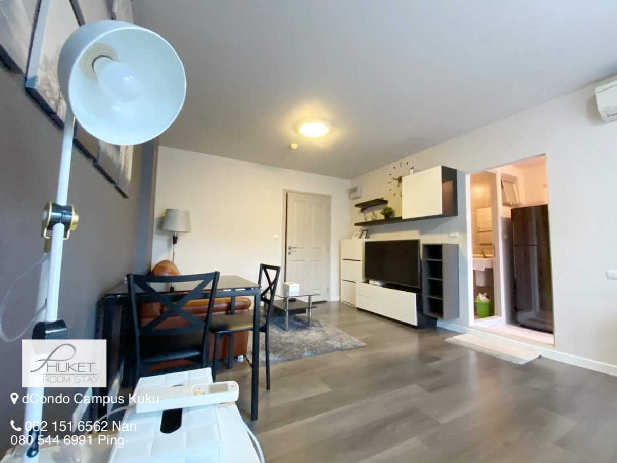 ขาย ดีคอนโดแคมปัส รีสอร์ท กู้กู ห้องสวยมาก ตกแต่งตามภาพ วิวสระชั้น7