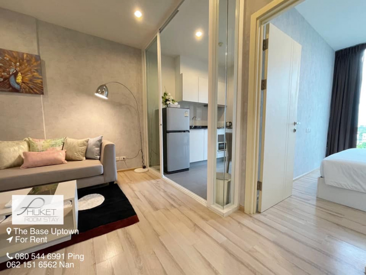 THE BASE UPTOWN CONDO เดอะเบสอัพทาวน์คอนโด ให้เช่า ใกล้สี่แยกโลตัส บายพาส