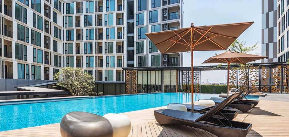 THE BASE UPTOWN CONDO เดอะเบสอัพทาวน์คอนโด ให้เช่า ใกล้สี่แยกโลตัส บายพาส