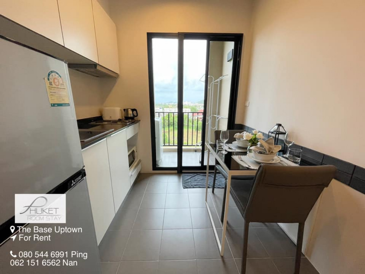 THE BASE UPTOWN CONDO เดอะเบสอัพทาวน์คอนโด ให้เช่า ใกล้สี่แยกโลตัส บายพาส