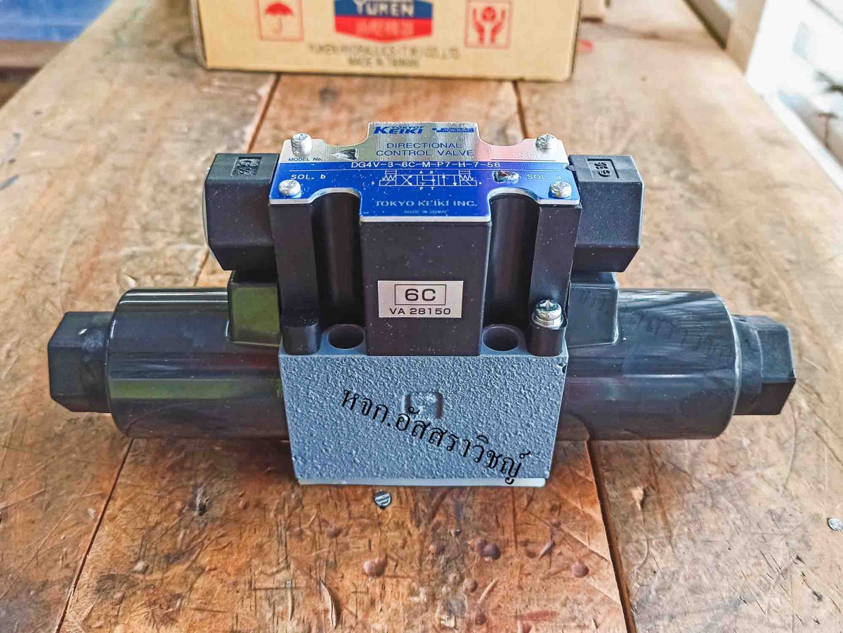 โซวาล์วไฟฟ้าไฮดรอลิค TOKYO KEIKI DG4V-3 SERIES สินค้านำเข้าจากประเทศญี่ปุ่น