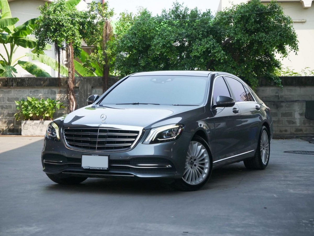 Mercedes-Benz S350d Exclusive ปี 2018 เลขไมล์ 95,xxx  KM.