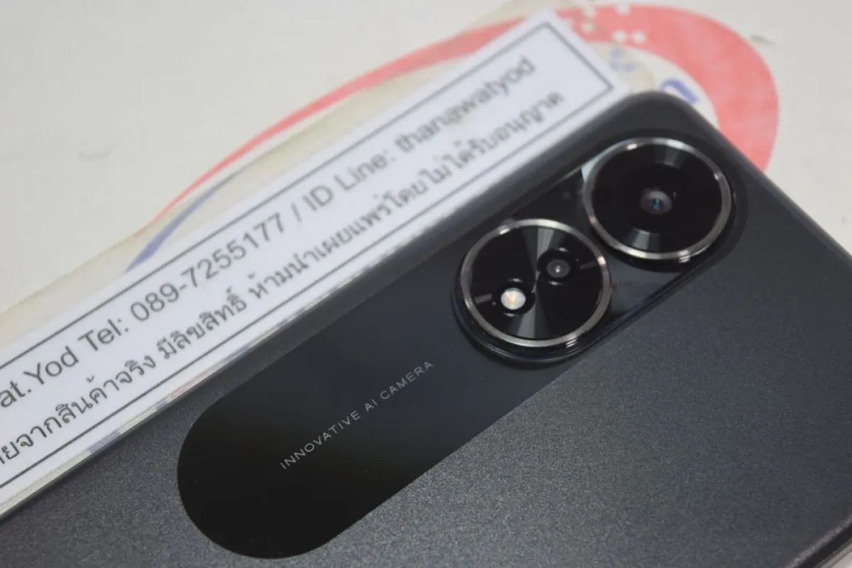 Oppo A58 Glowing Black สเปคแรง RAM 6 ROM128 สภาพ 99% ครบกล่อง ปกศ.ถึงสิ้นปี 67