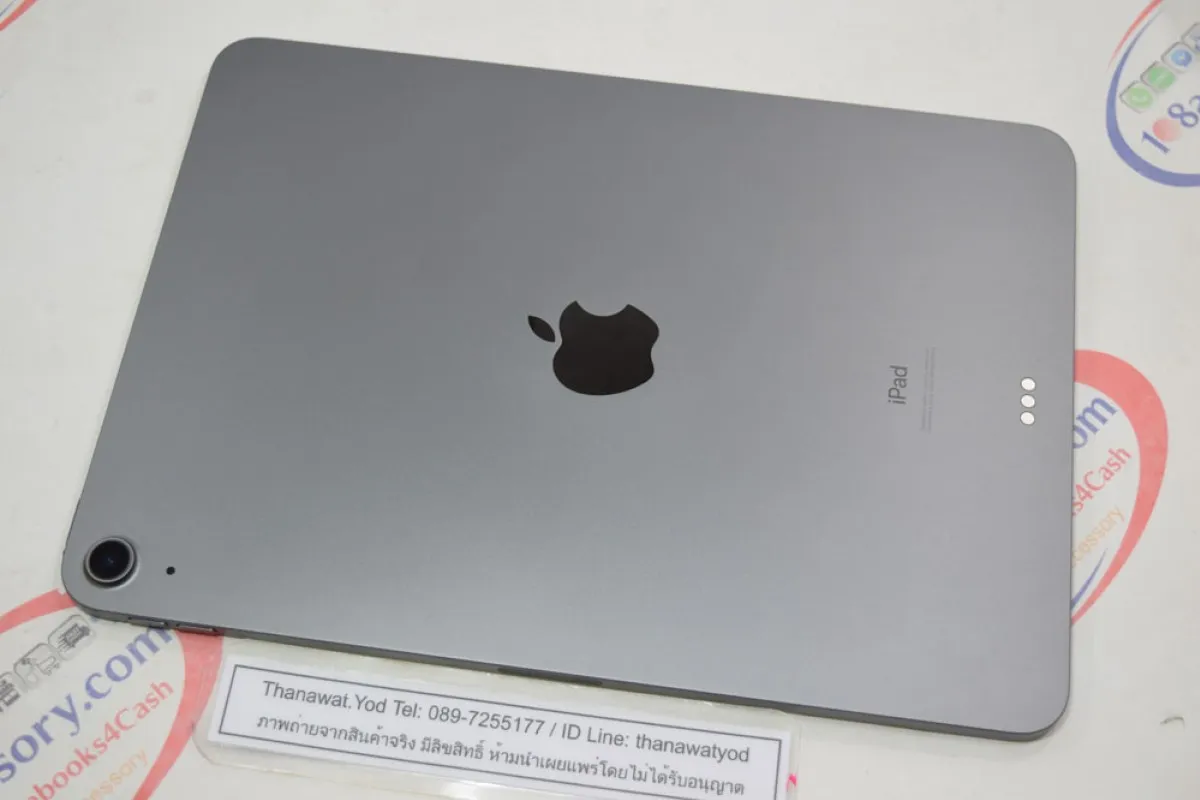 iPad Air 4 64GB Wifi Space Gray ไร้รอย ครบกล่อง ศูนย์ไทย ไม่รีเฟอร์ แบตดี