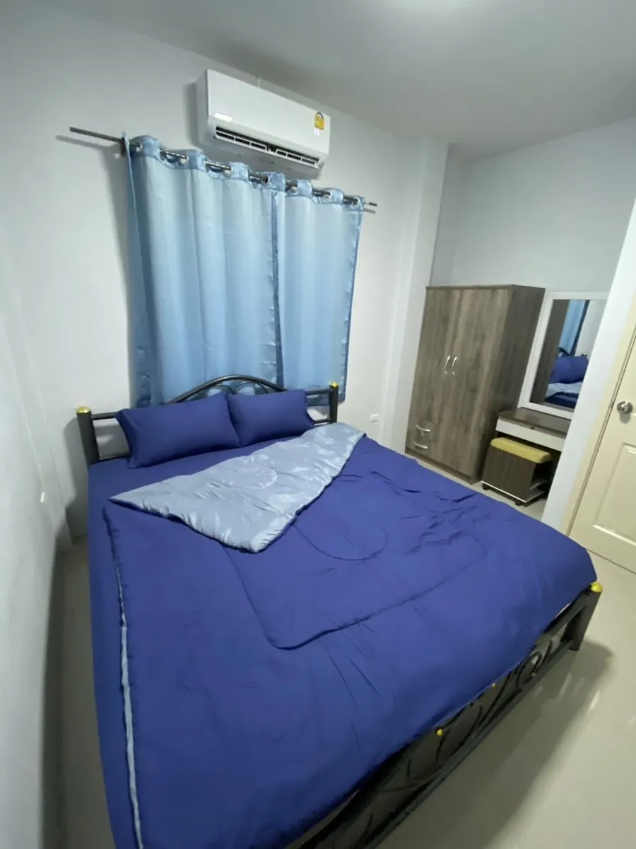 TL-0196 - ทาวน์เฮ้าส์ชั้นเดียวให้เช่า มี 2 ห้องนอน 2 ห้องน้ำ 1 ห้องครัว