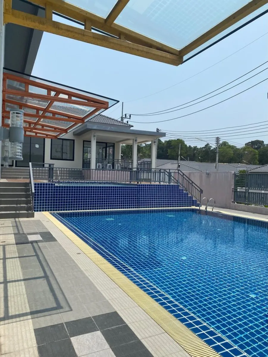 TL-0196 - ทาวน์เฮ้าส์ชั้นเดียวให้เช่า มี 2 ห้องนอน 2 ห้องน้ำ 1 ห้องครัว