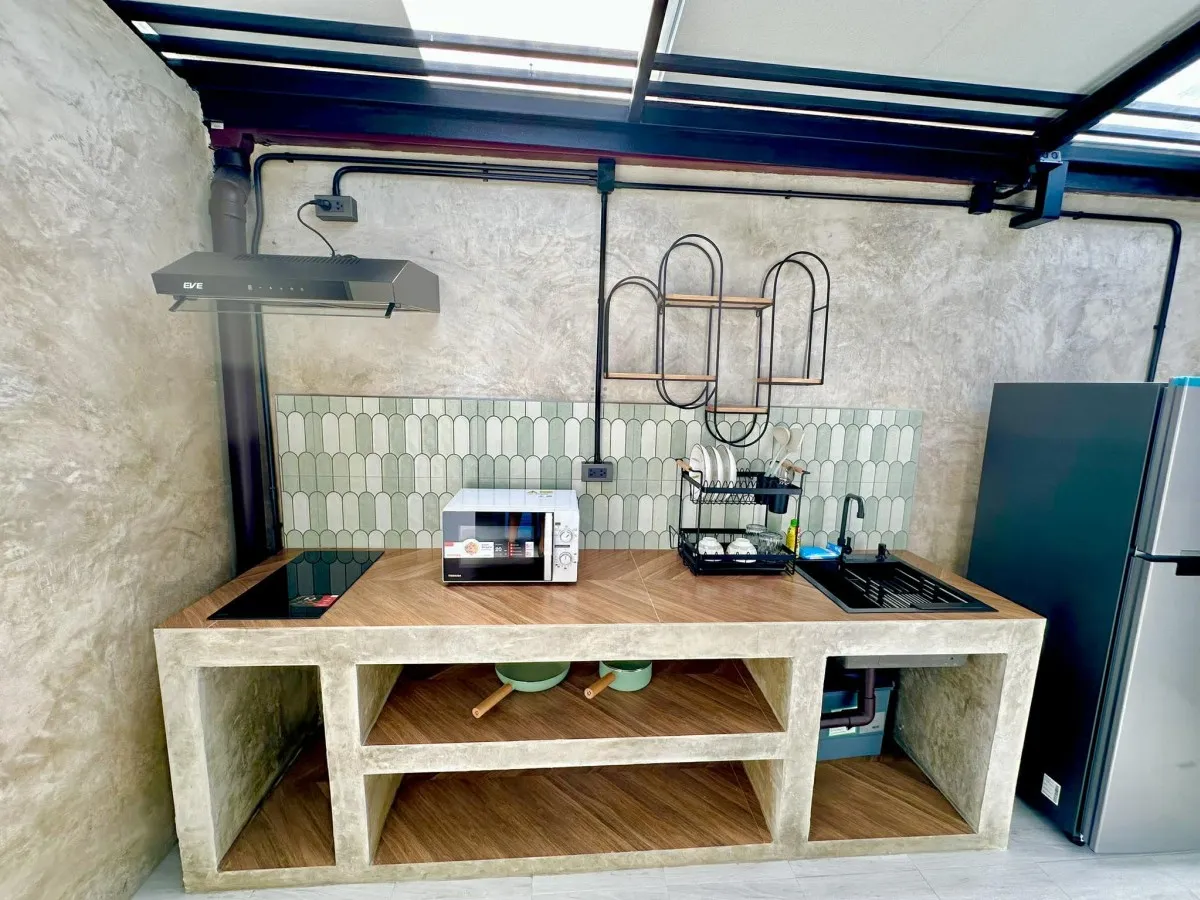 TL-0249 -ทาวน์เฮ้าส์ชั้นเดียวให้เช่า มี 2 ห้องนอน 2 ห้องน้ำ 1 ห้องครัว